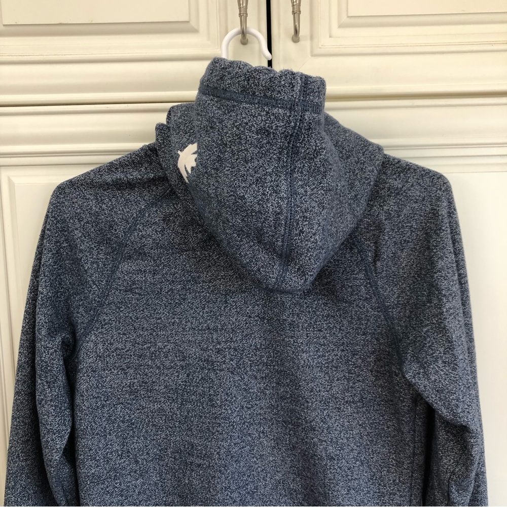 Roots blue salt and pepper kangaroo pouch hoodie - Picture 8 of 10